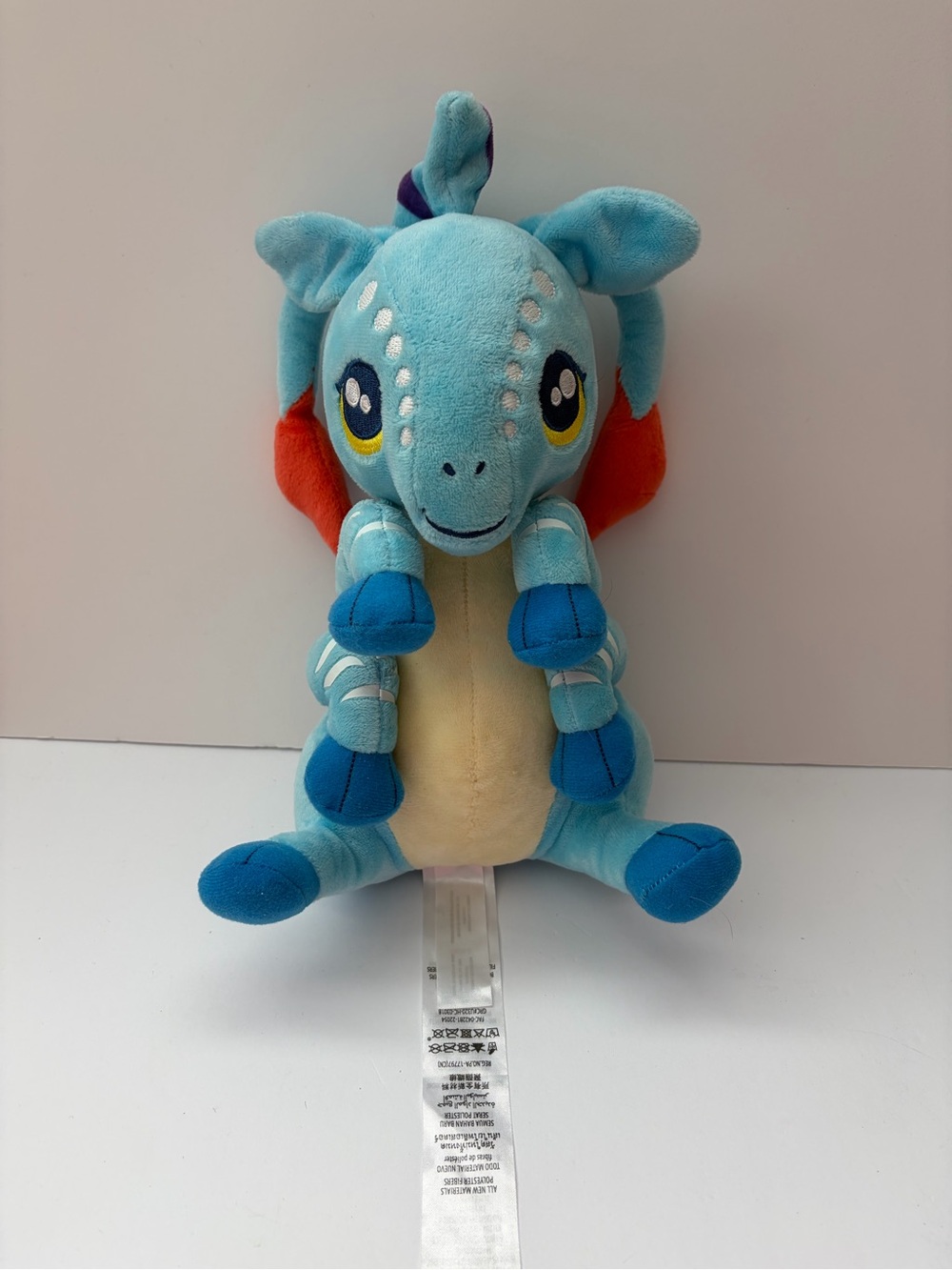 Disney Parks Babies Pandora Avatar Direhorse Baby Plush Blue Horse 12" Stuffed